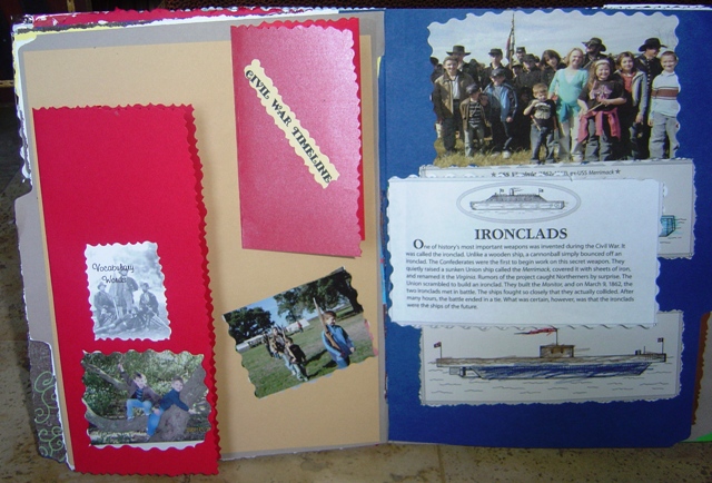 American Civil War Lapbook and Hands-on Unit Study